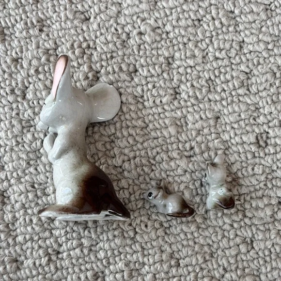 Vintage porcelain mice - Picture 4 of 9